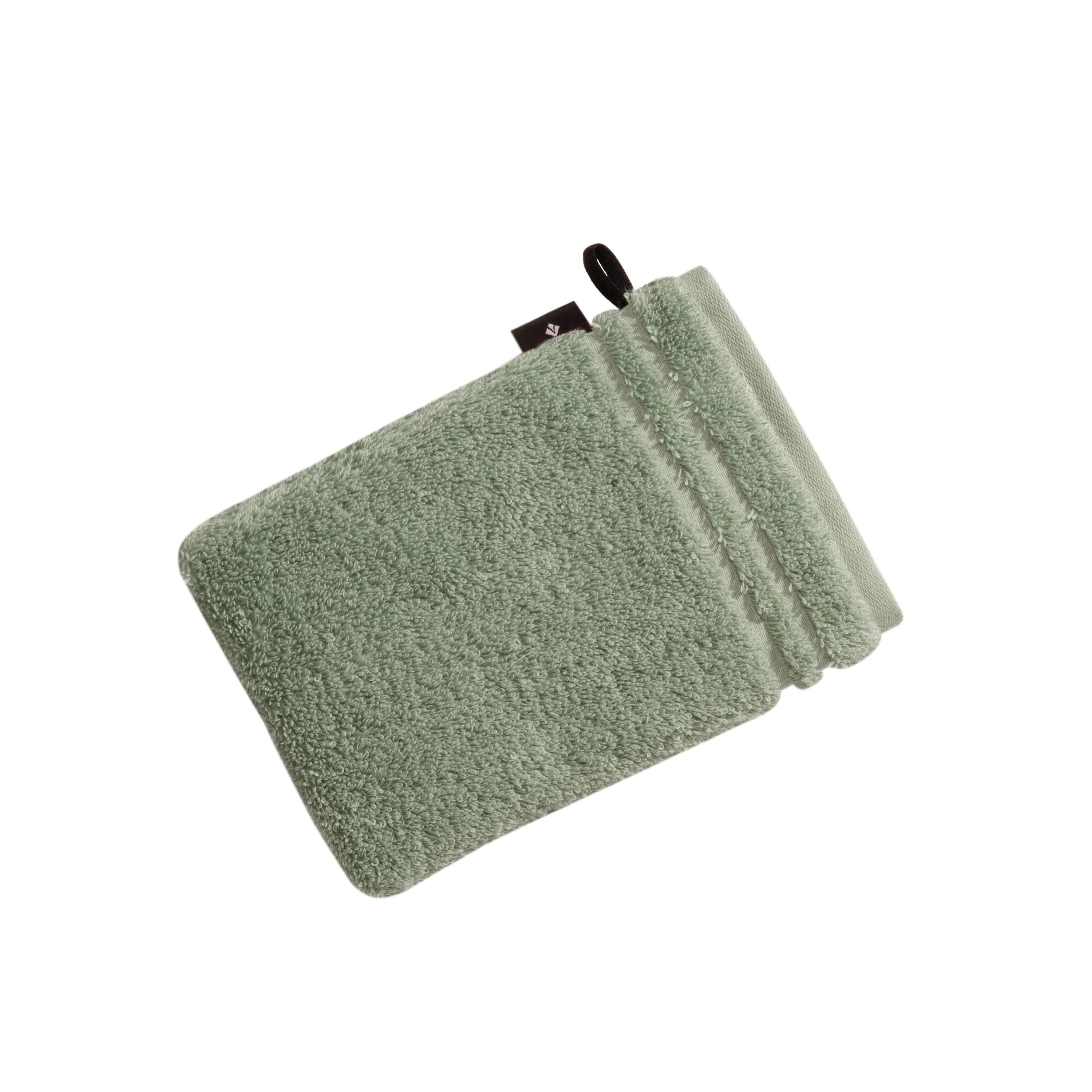 Vossen Waschhandschuh Vienna Style Supersoft ca. 16x22cm in Farbe soft green