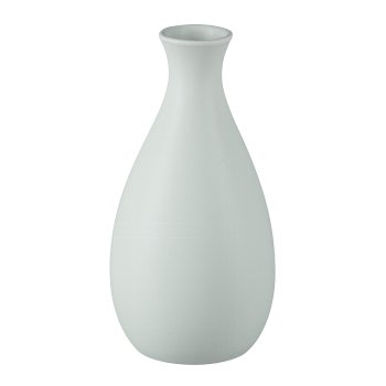 Gasper Porzellan Vase BAHIA in Farbe Himmelblau