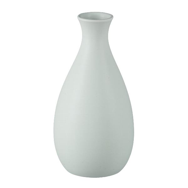 Porzellan Vase 6023410-92 in Blau, Vase, Porzellan, Weiß, Glasiert, Bulbenförmig