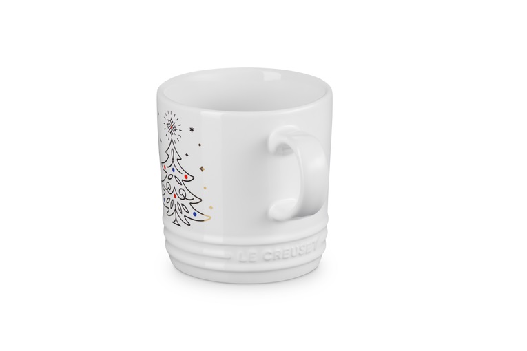 Le Creuset Becher Noël Tannenbaum aus Steinzeug