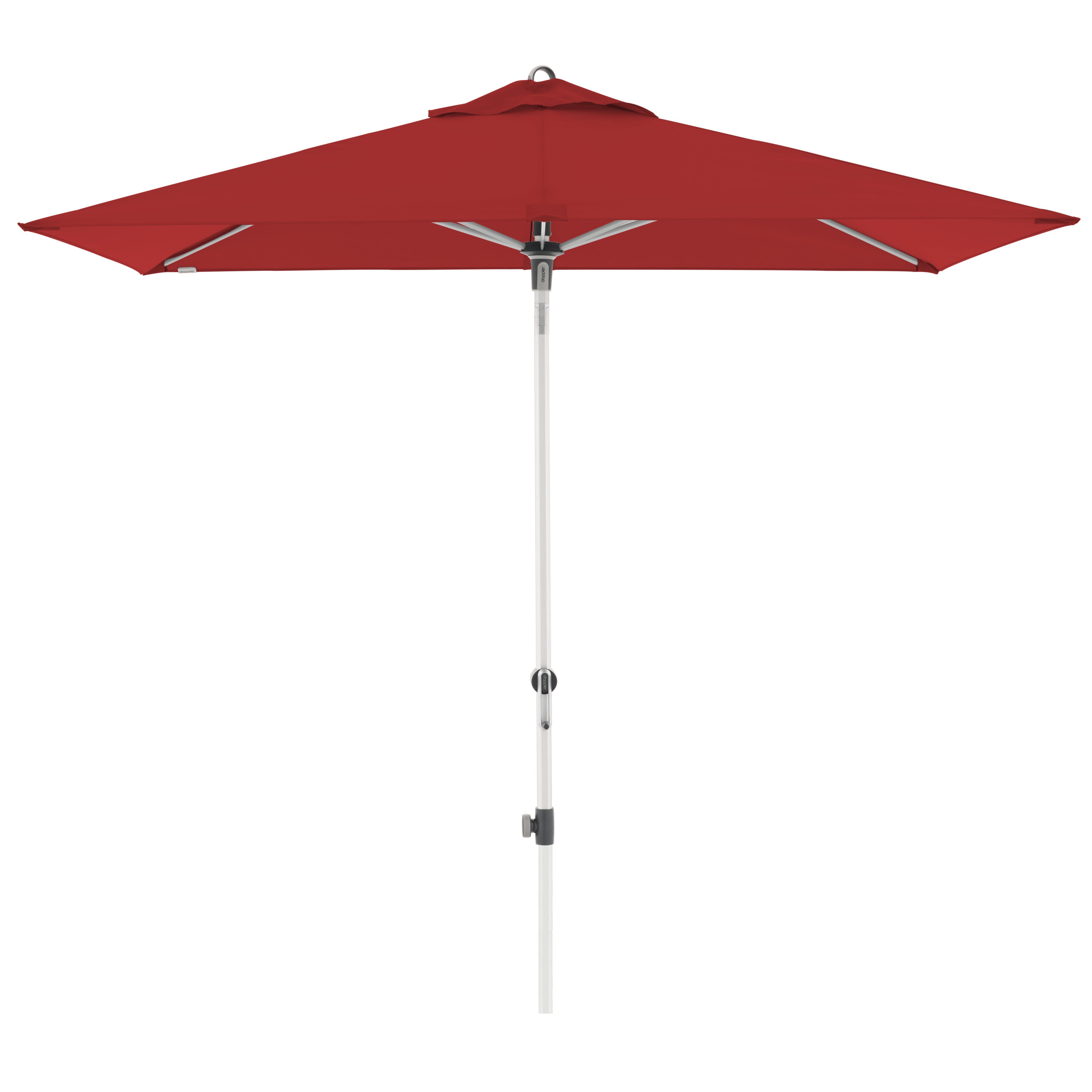 Doppler Pendelschirm EXPERT ca. 220x140cm in Farbe bordeaux, Sonnenschirm, Schirm, Garten, Rot, Aluminium