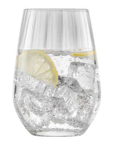 Schott Zwiesel Universalbecher 4er-Set BLOSSOM in Farbe transparent, gläser, wasser mit zitrone, klares glas, sprudelwasser, lemon slice
