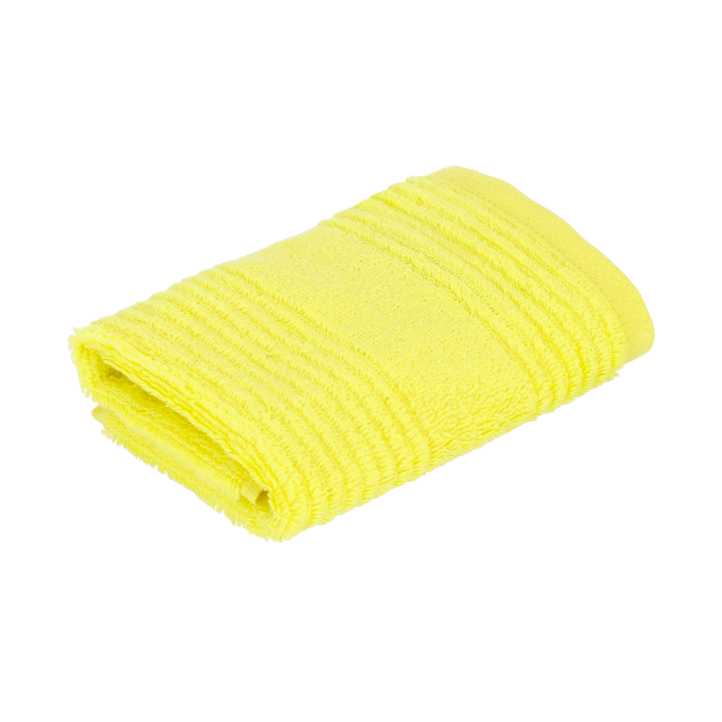 Vossen Seiftuch Tomorrow ca. 30x30cm in Farbe electric yellow