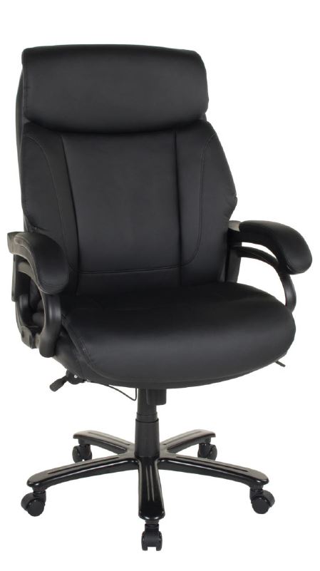 Duo Collection Chefsessel in Kunstleder, Schwarz