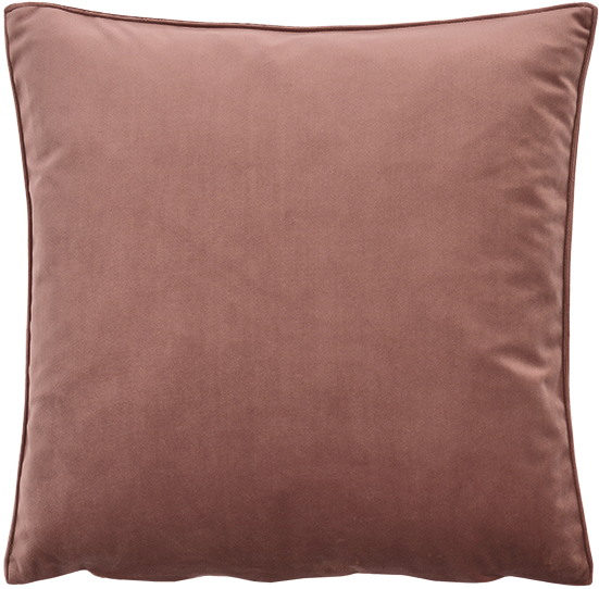Sander Kissenhülle PRINCE ca. 40x40cm in Farbe dusty rose, Kissen, Samt, Kissenbezug, Rosa, Weicher Stoff