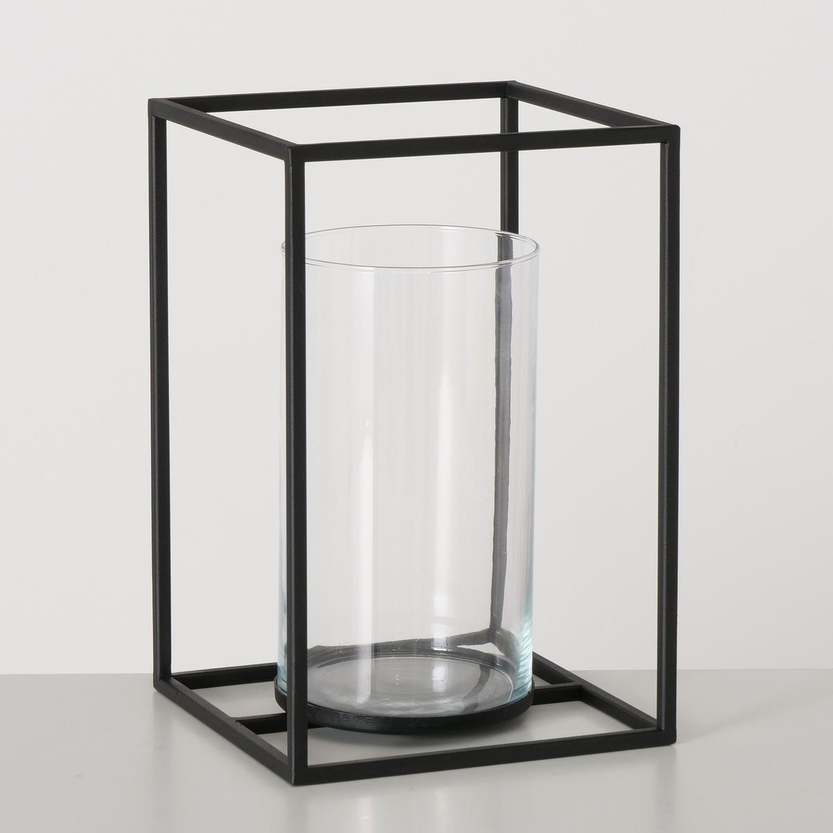 Boltze Windlicht Quantum QUANTUM in Glas/Metall