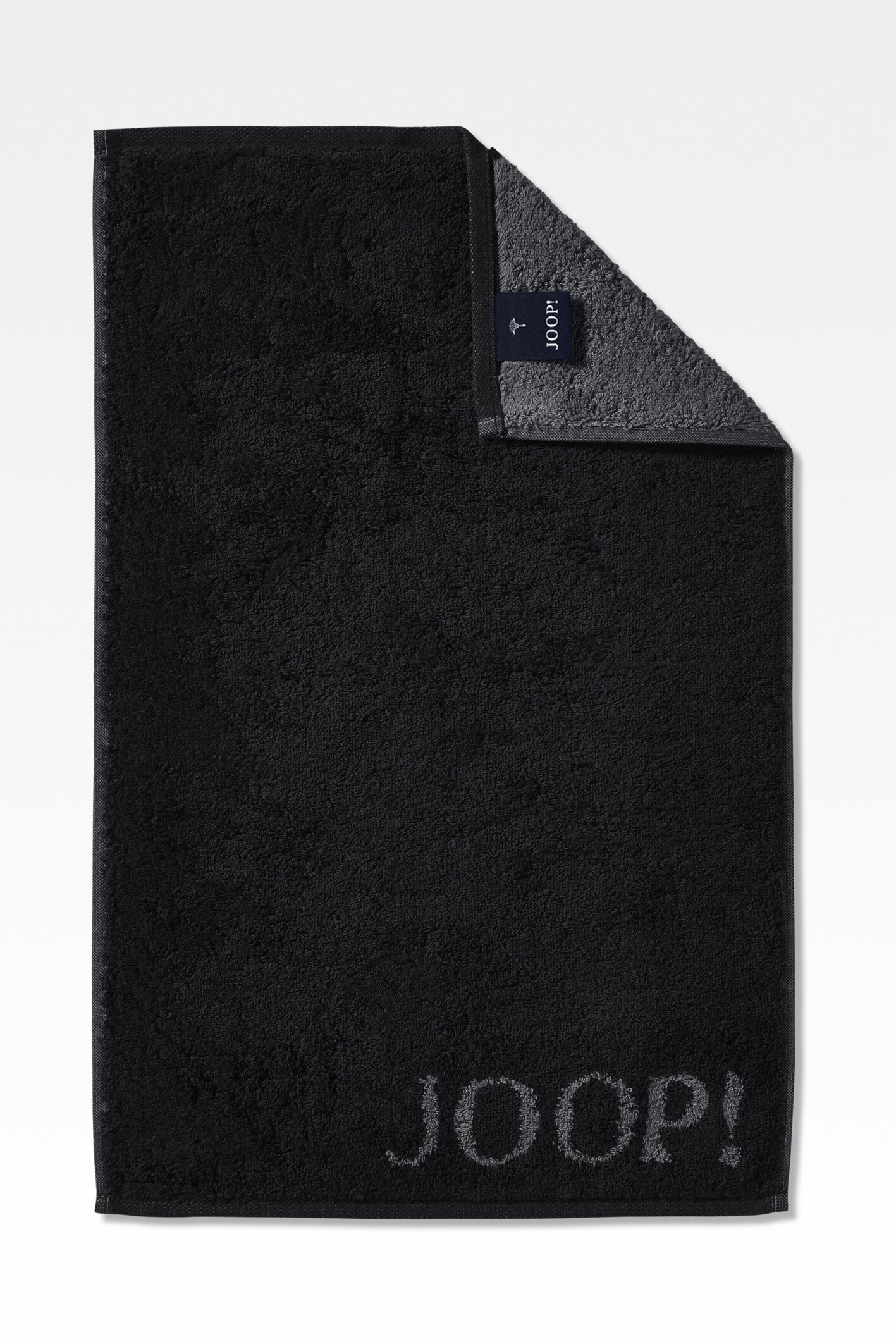 JOOP! Gästetuch Classic 30x50cm in Farbe schwarz