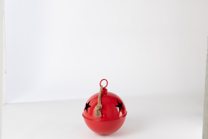 Weihnachtskugel in Rot