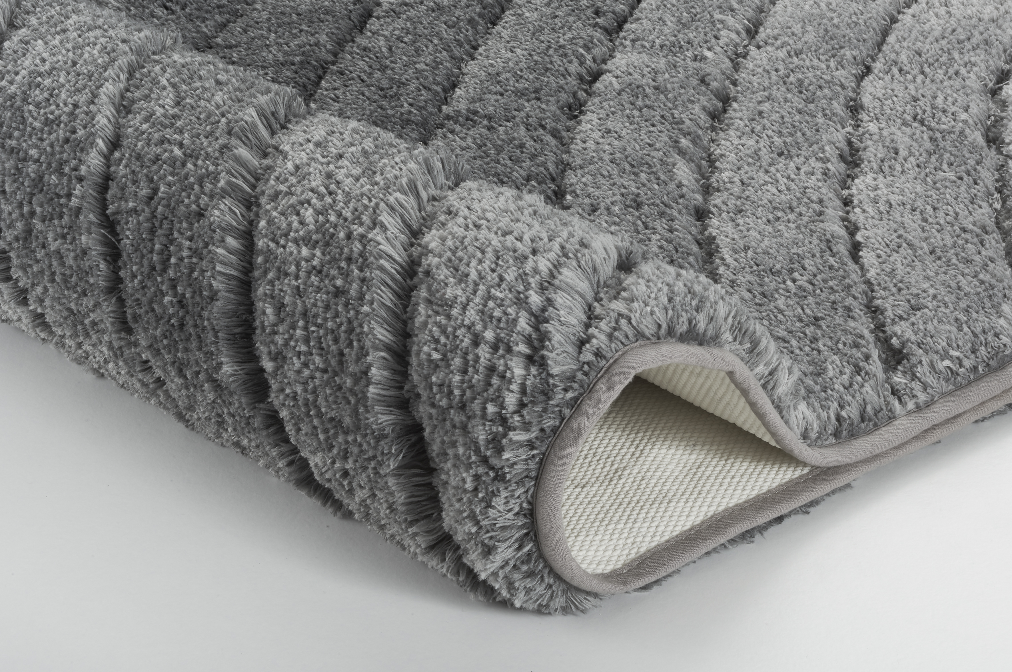 Kleine Wolke Badteppich TENDER ca. 70x120cm in Farbe Anthrazit