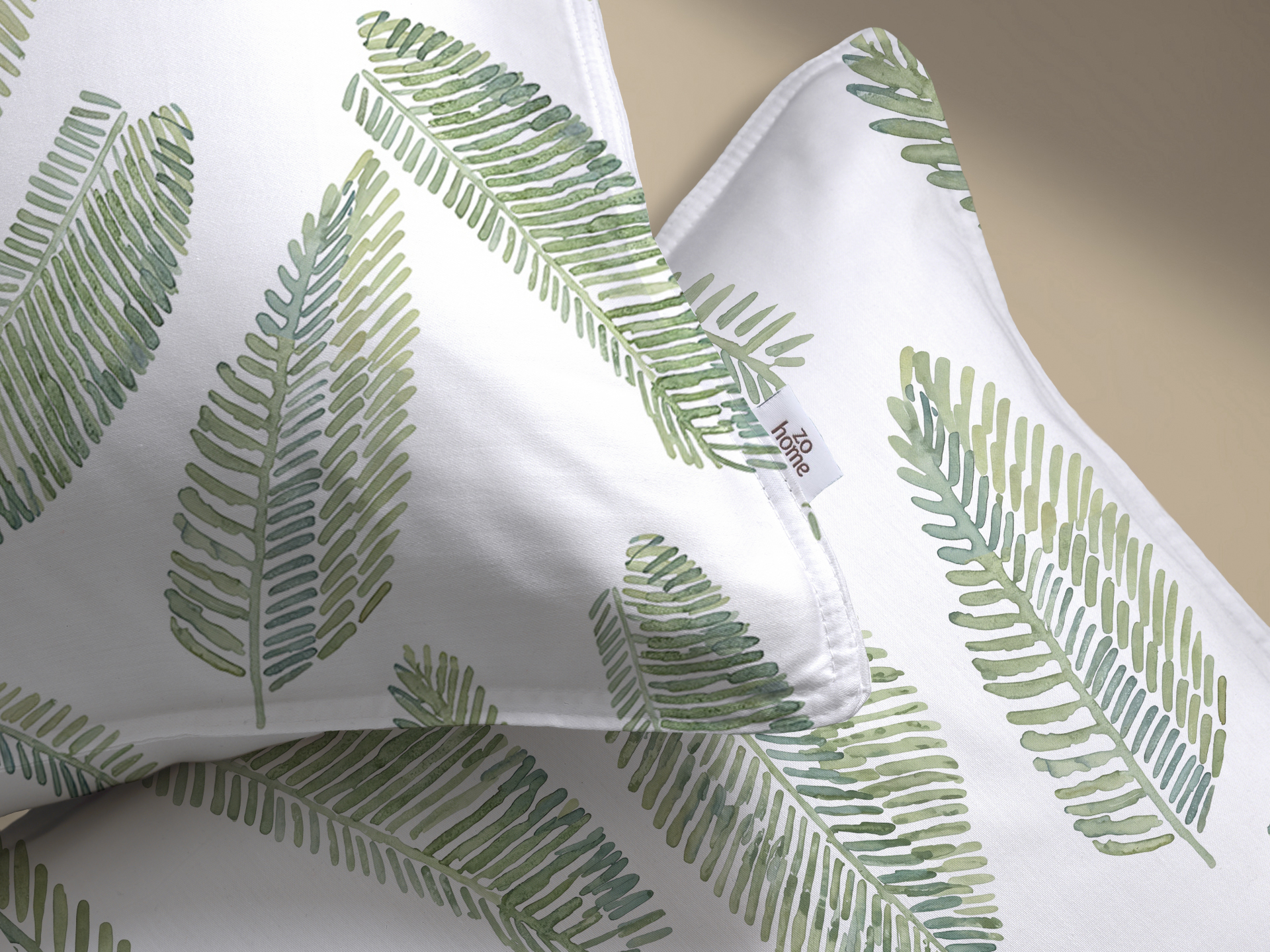 Heckettlane Bettwäsche ca. 155x220cm in Farbe White, Kissen, Dekoration für Zuhause, Kopfkissen