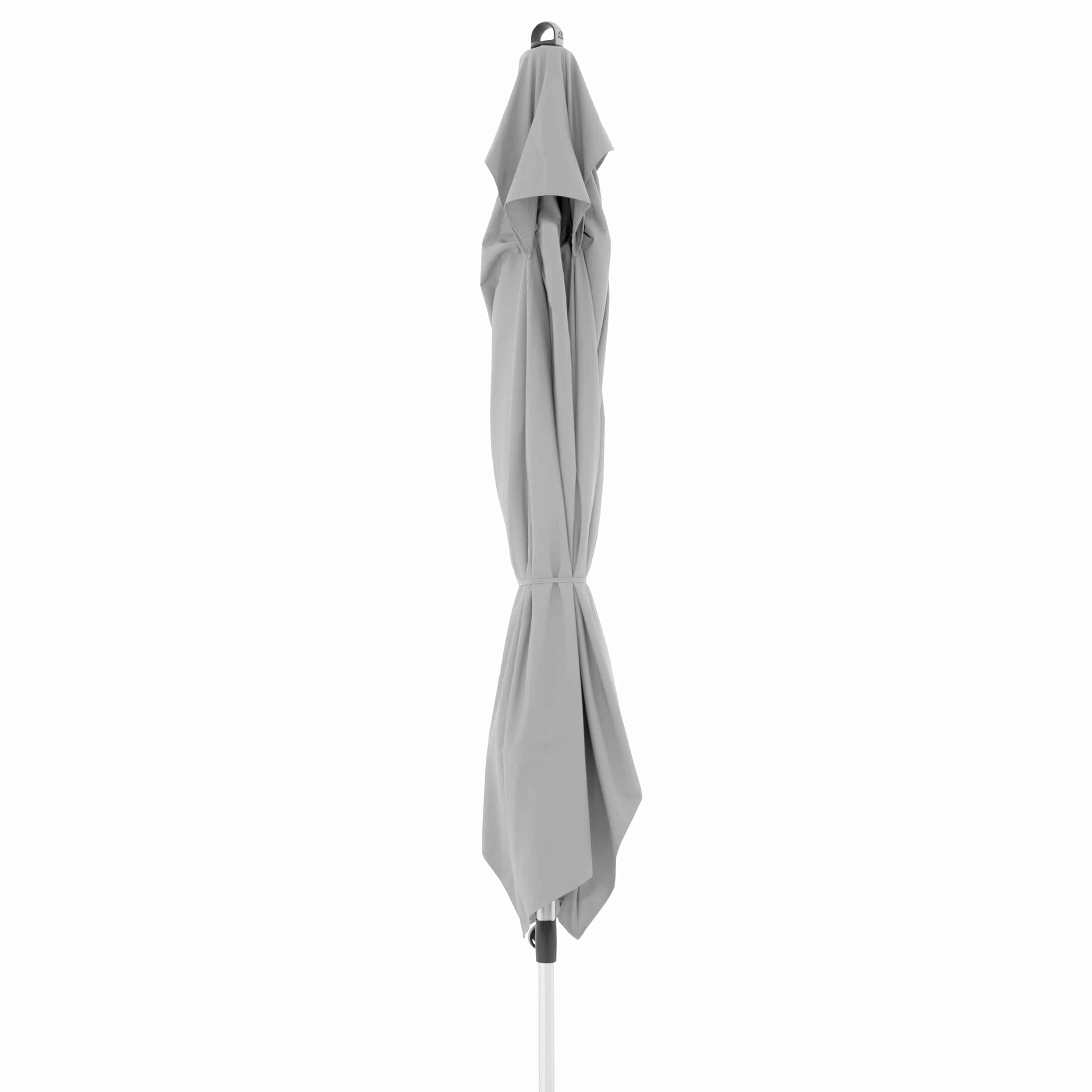 Doppler Kurbelschirm EXPERT ca. 300x200cm in Farbe hellgrau, Sonnenschirm, Schirm, Garten, Faltbarer, Stoff