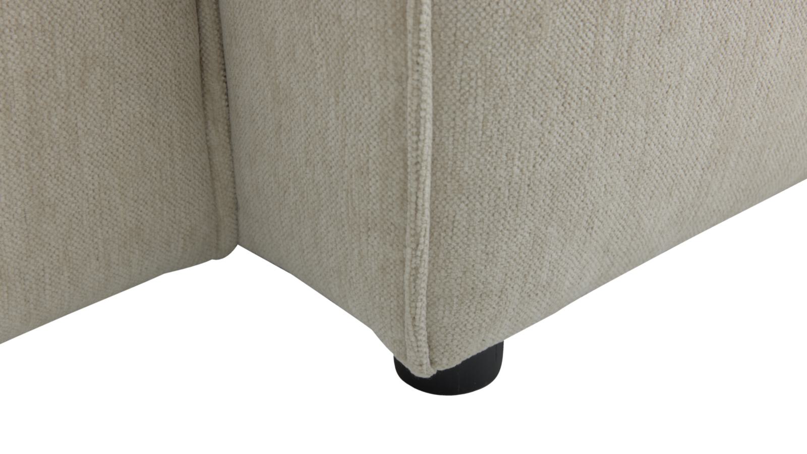Roomio 3-Sitzer NO. 4100 in Stoff Cosmopolitan champagner