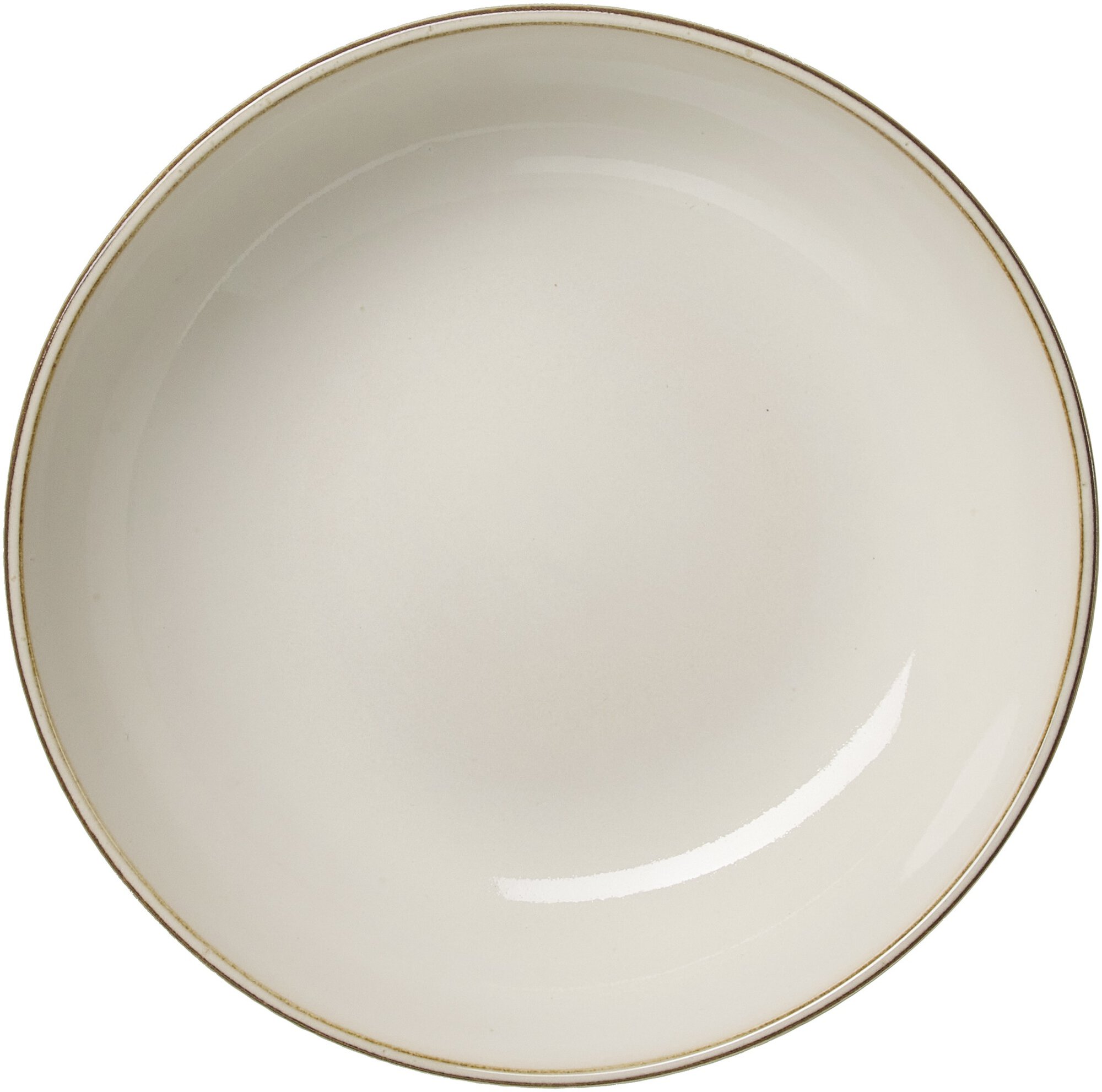 Ritzenhoff & Breker Suppenteller OMARA 20cm aus Steingut beige