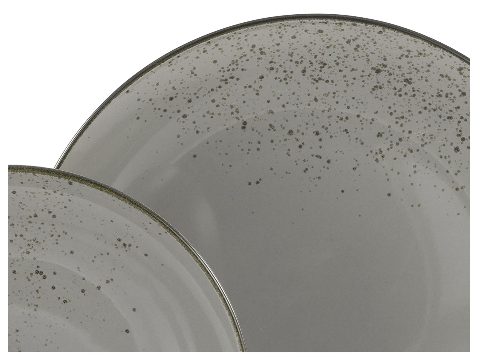 CreaTable Kombiservice 16-tlg. Nature Collection in Farbe Stone glänzend