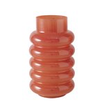 Boltze Vase Ribbo in Farbe Glas lackiert dunkelrosa