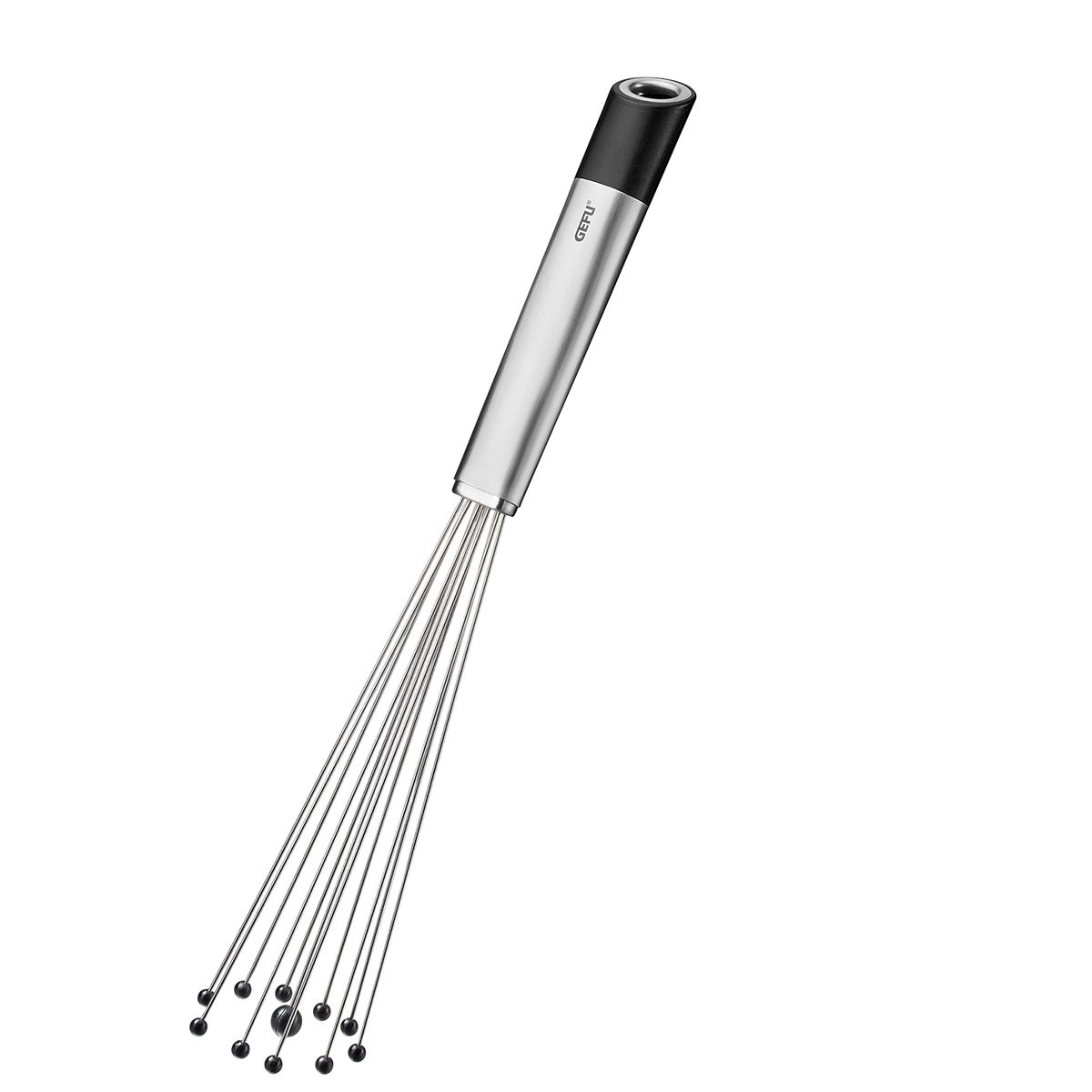 GEFU Kugel-Schneebesen PRIMELINE in Farbe schwarz/silber