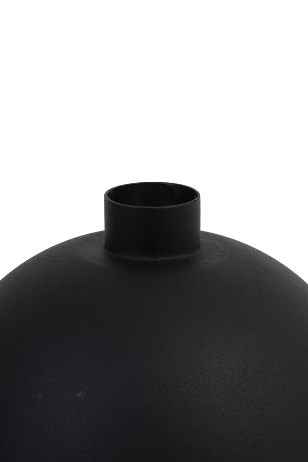 Light & Living Deko-Vase Binco in Schwarz matt