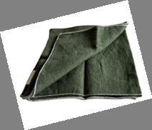 Fynch-Hatton Tischdecke DODORI in Farbe kale, tuch, decke, fleece, gruen, textil