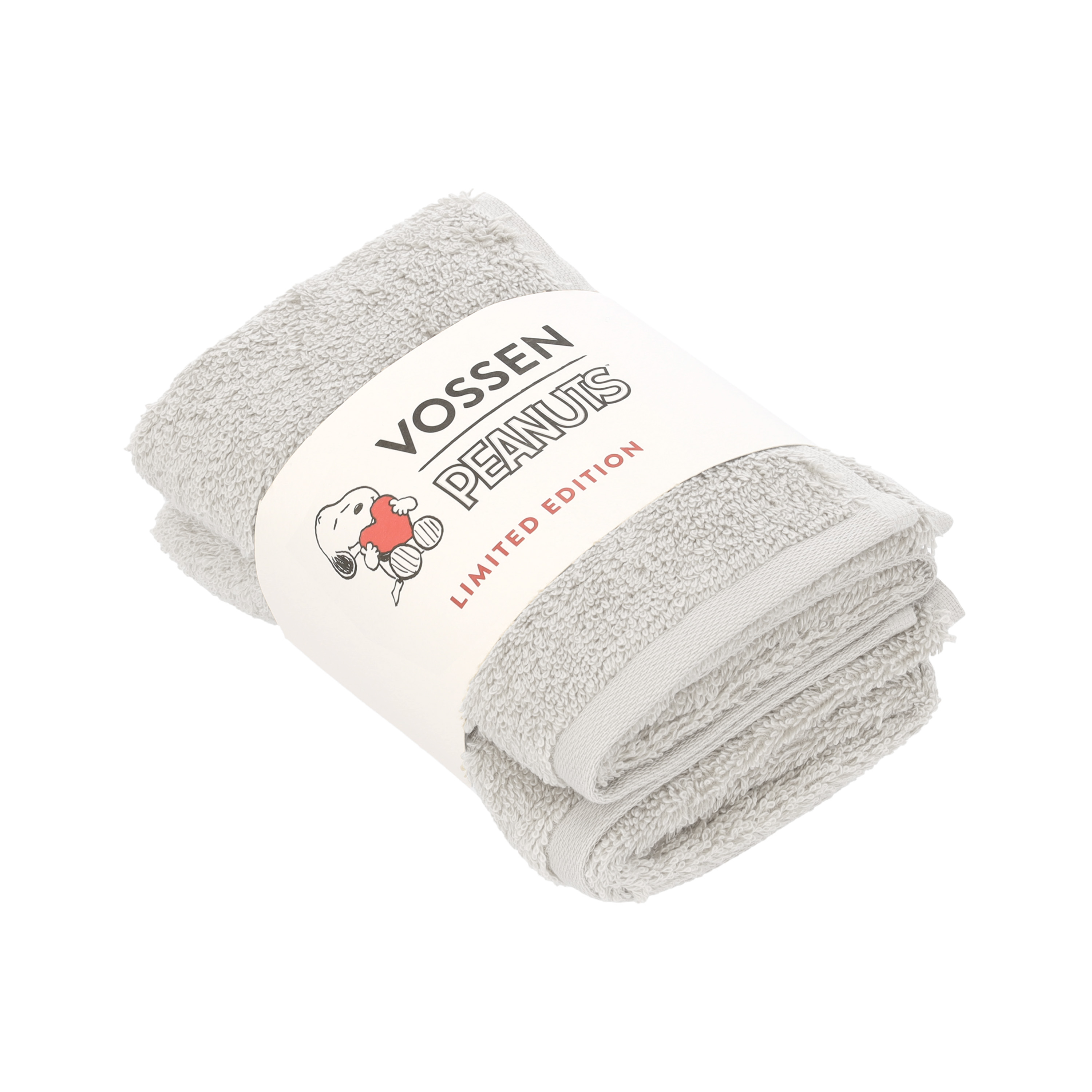 Vossen Gästetuch Sleepy Snoopy ca. 30x50cm in Farbe pearl grey Vossen Gästetuch Sleepy Snoopy ca. 30x50cm in Farbe pearl grey, Badetuch, Handtuch