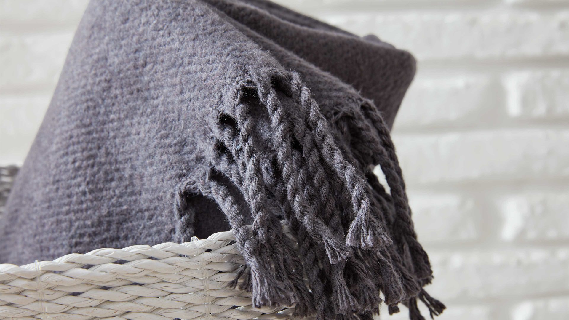 Interliving Wohndecke IL-9109 ca. 150x200cm in Farbe anthracite