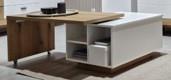 Wojcik Meble Couchtisch ORETA ca. B95 H45 T54 cm in Coast evoke eiche
