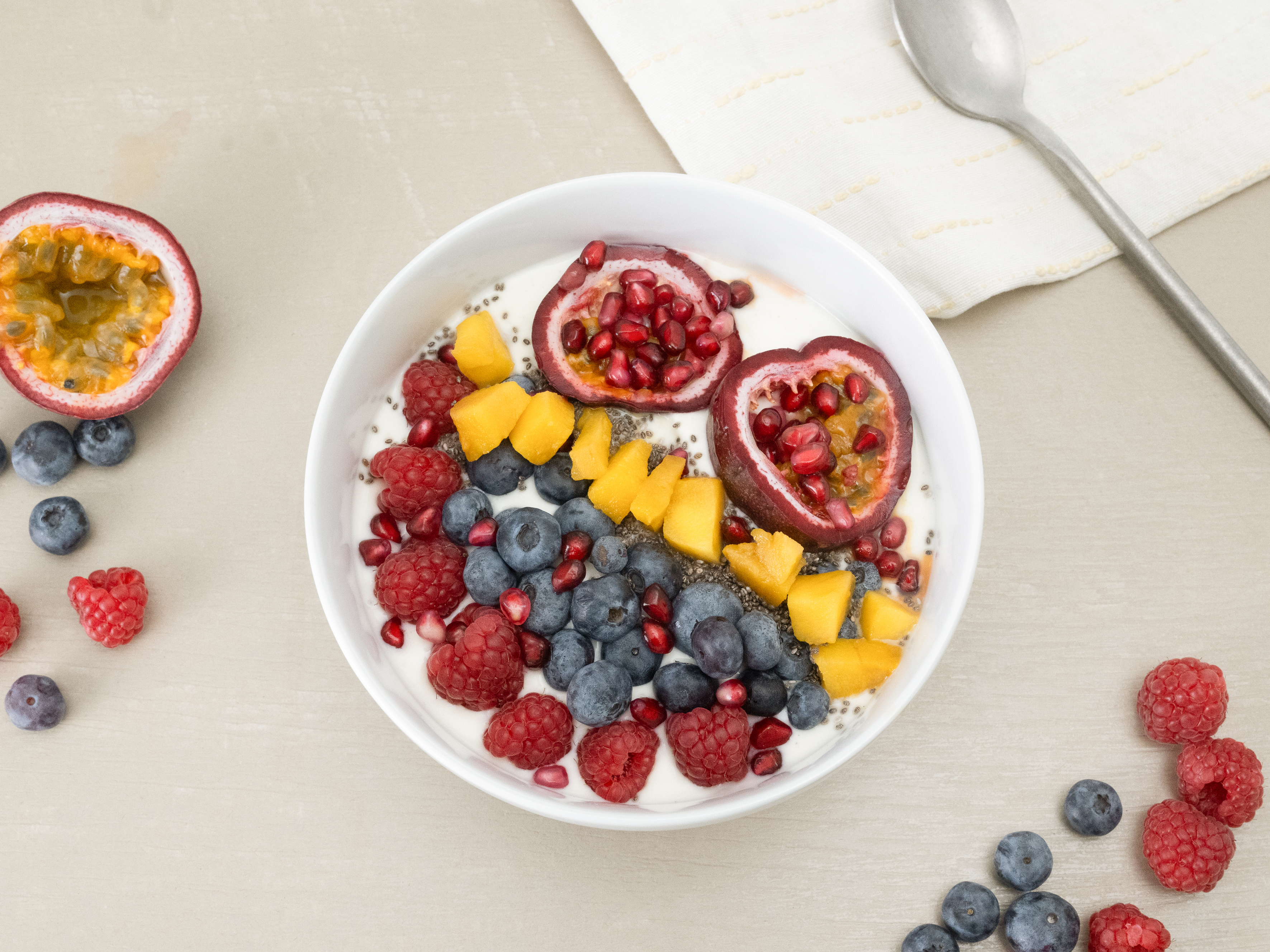 CreaTable Buddha Bowl Session in Farbe Weiß glänzend CreaTable Buddha Bowl Session in Farbe Weiß glänzend