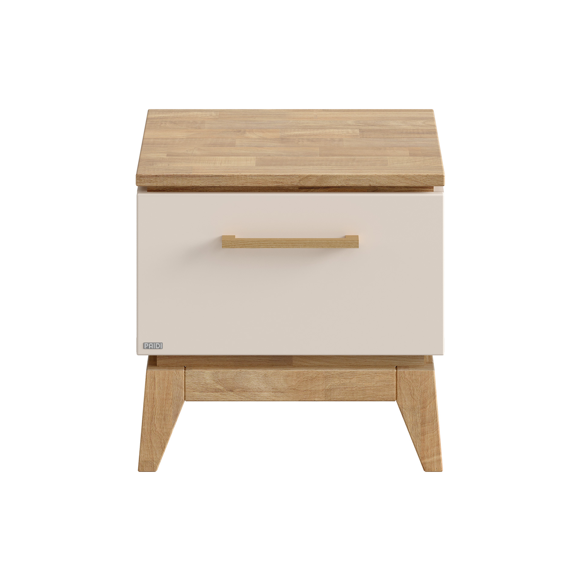 Paidi Nachtkommode in Korpus/Front Cashmere beige