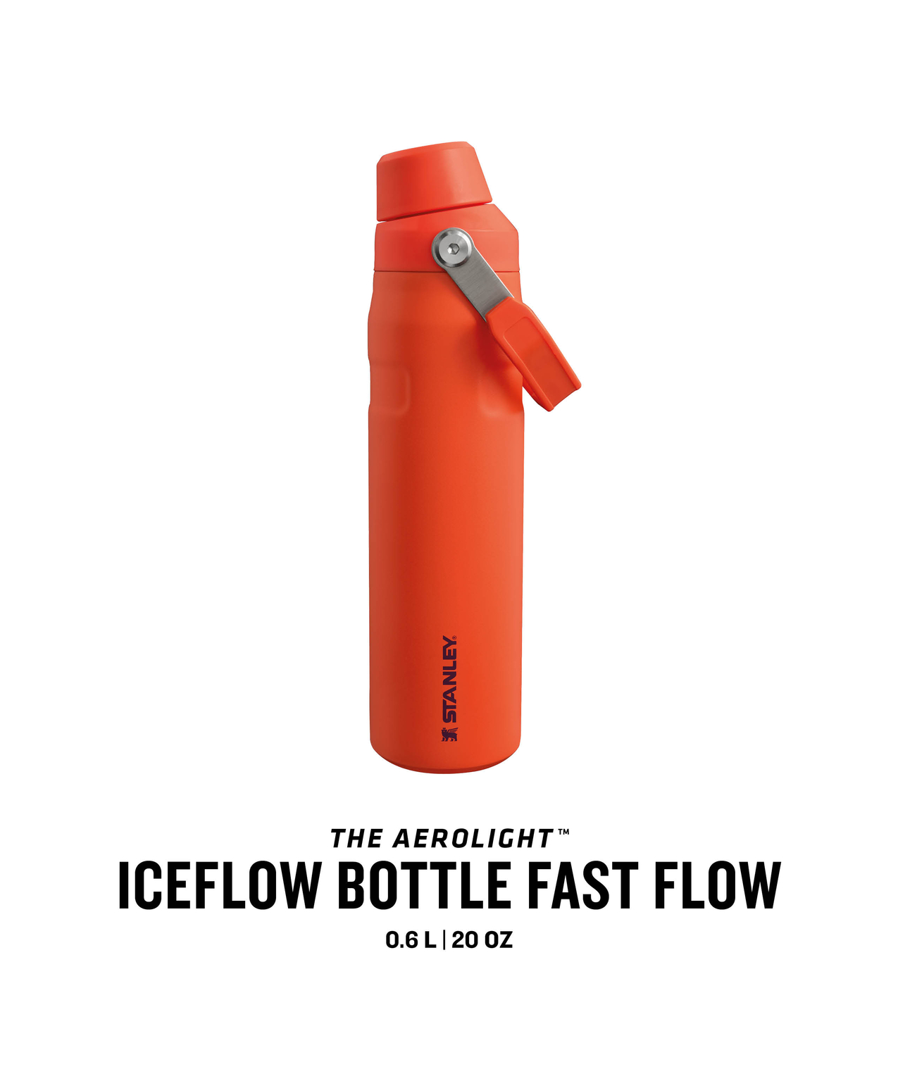 Stanley Aerolight™ IceFlow™ Water Bottle Fast Flow in Farbe Tigerlily