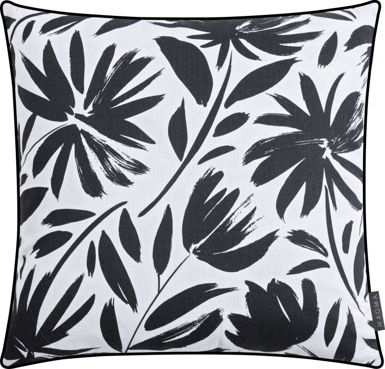 Magma Heimtex Kissenhülle KARLA 50x50cm in Farbe schwarz Magma Heimtex Kissenhülle KARLA 50x50cm in Farbe schwarz