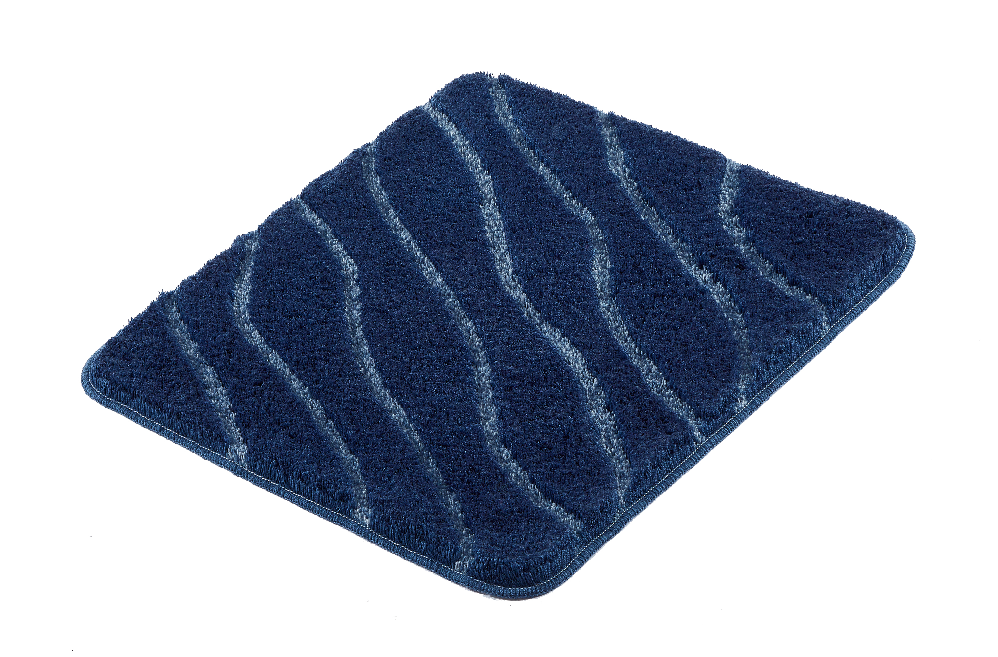 Kleine Wolke Badteppich TRAM ca. 55x65cm in Farbe Mare