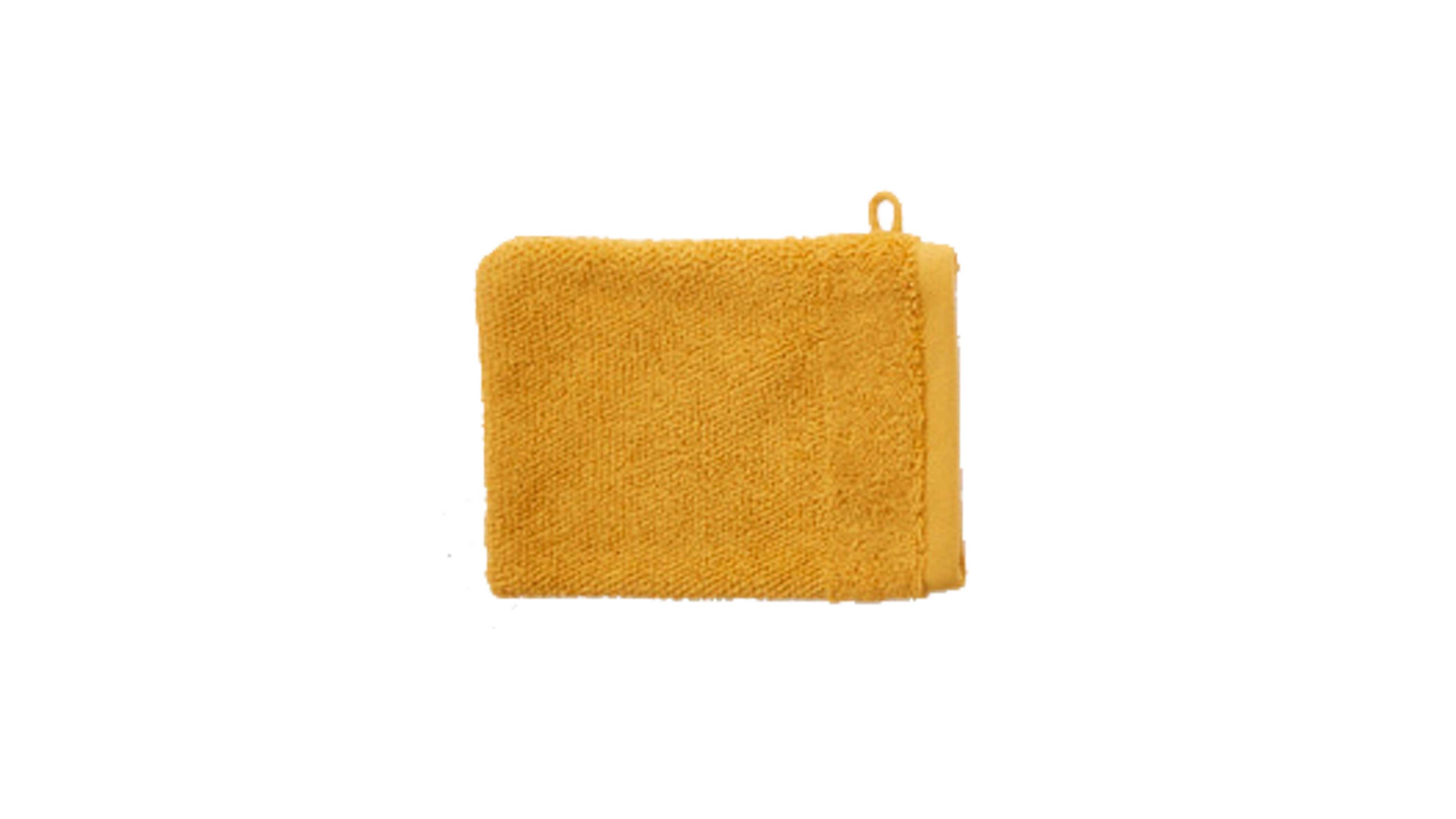Interliving Waschhandschuh IL-9108 ca. 16x21cm in Farbe gold