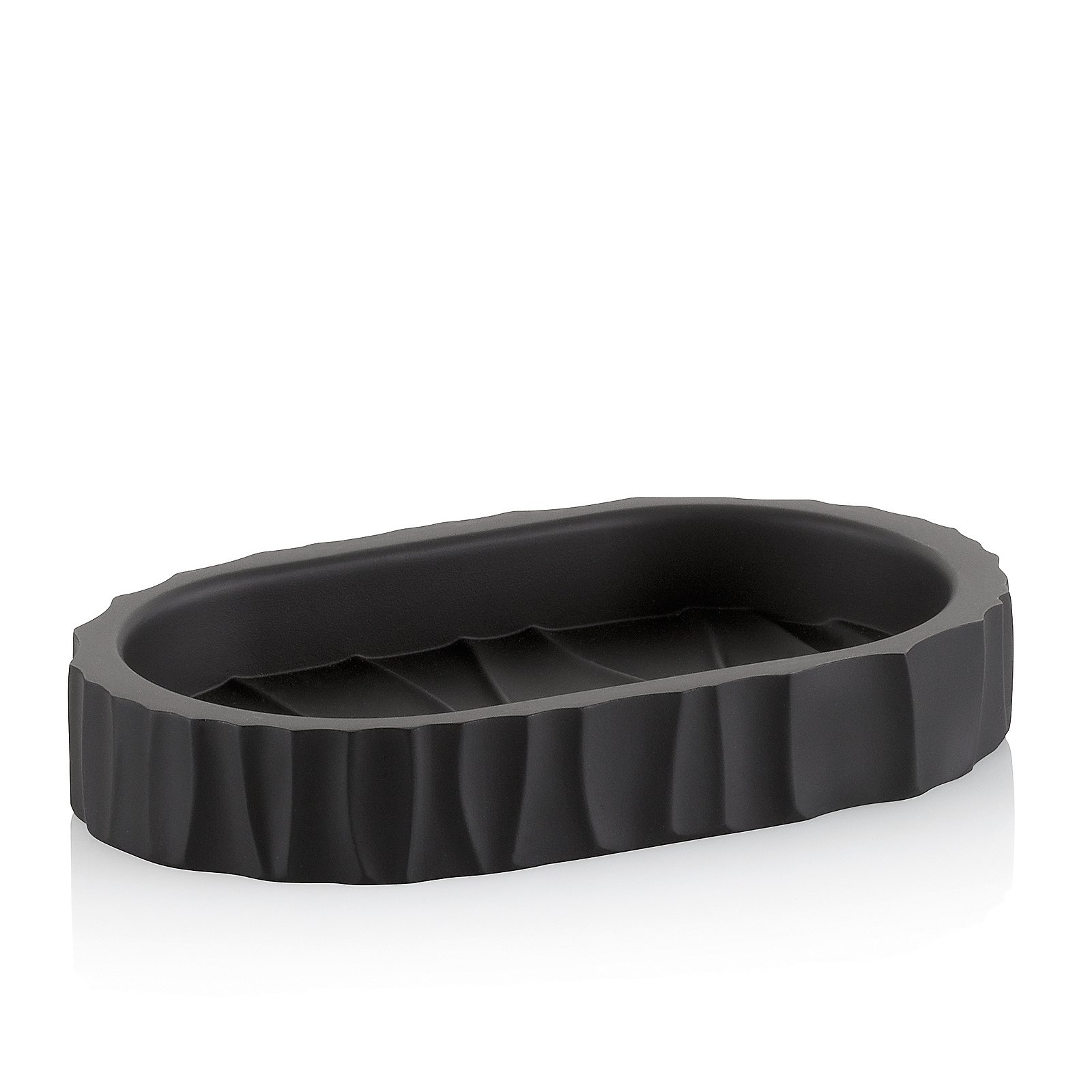 Kela Seifenschale MERIDA in schwarz Kela Seifenschale MERIDA in schwarz