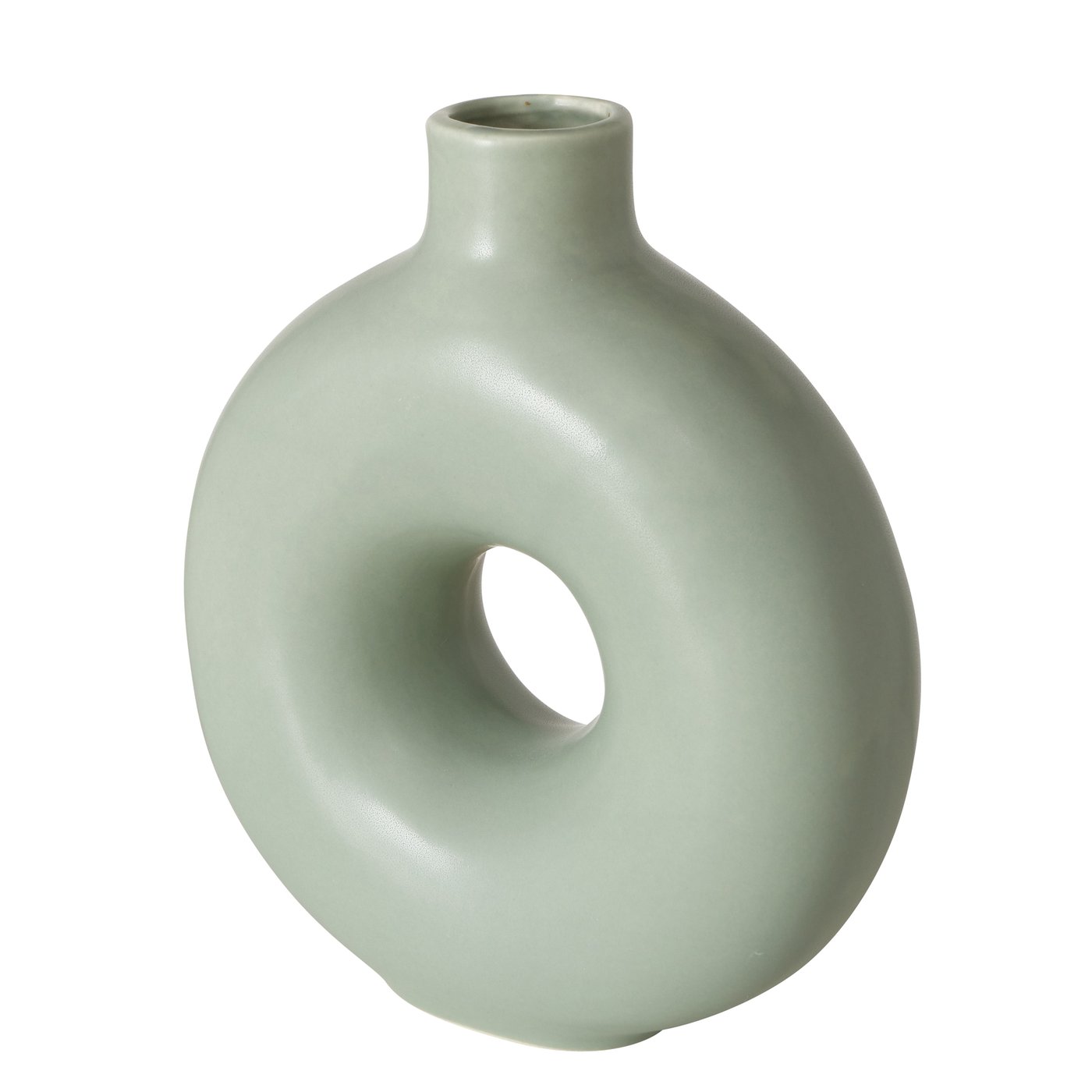 Boltze Vase Lanyo in Farbe Steingut grün