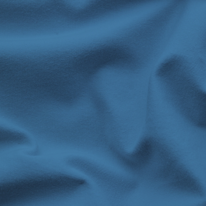 Schlafgut Casual Spannbettlaken ca. 140x200-160x200cm in Farbe Blue Mid