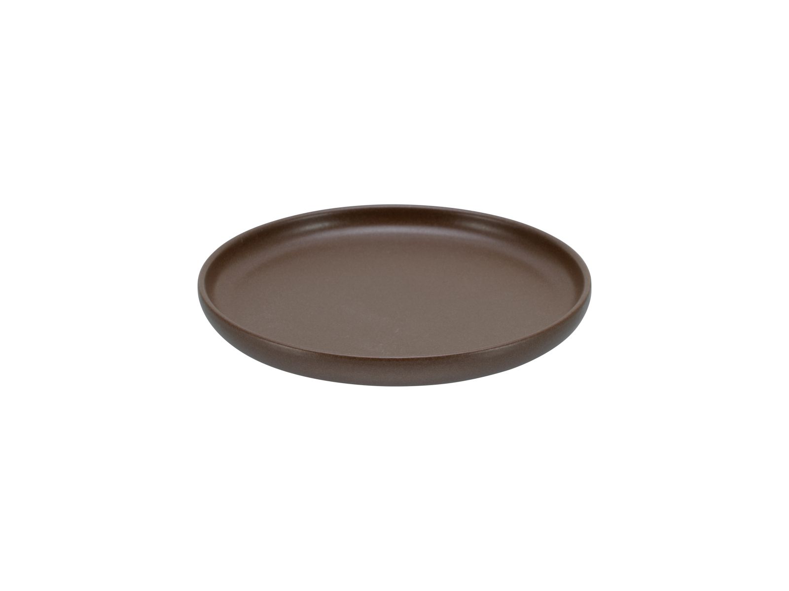 CreaTable Brotteller Uno in Farbe Terra seidenmatt CreaTable Brotteller Uno in Farbe Terra seidenmatt, Teller, Tablett