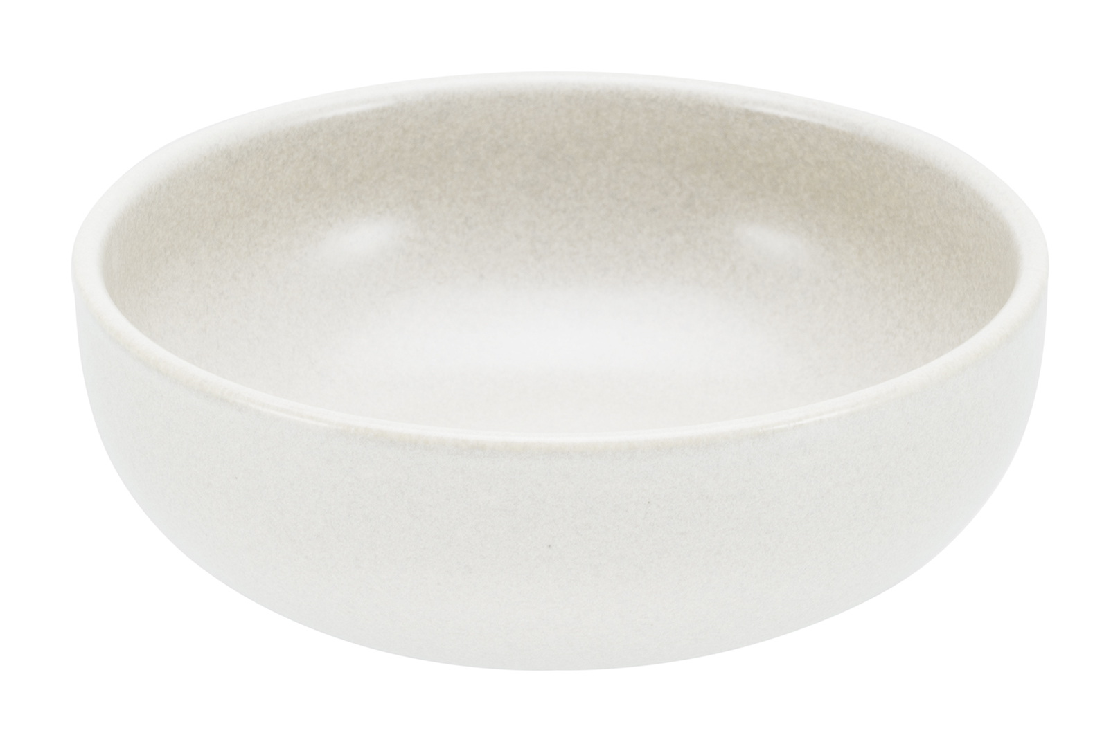 CreaTable Schüssel Uno in Farbe Offwhite seidenmatt, Schale, Suppenschüssel, Kunst, Porzellan, Töpferei