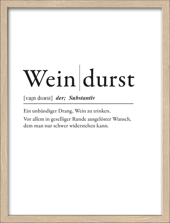 ProArt Framed-Art Slim Scandic 33x43cm Weindurst ProArt Framed-Art Slim Scandic 33x43cm Weindurst, Seite, Text, Werbung, Plakat