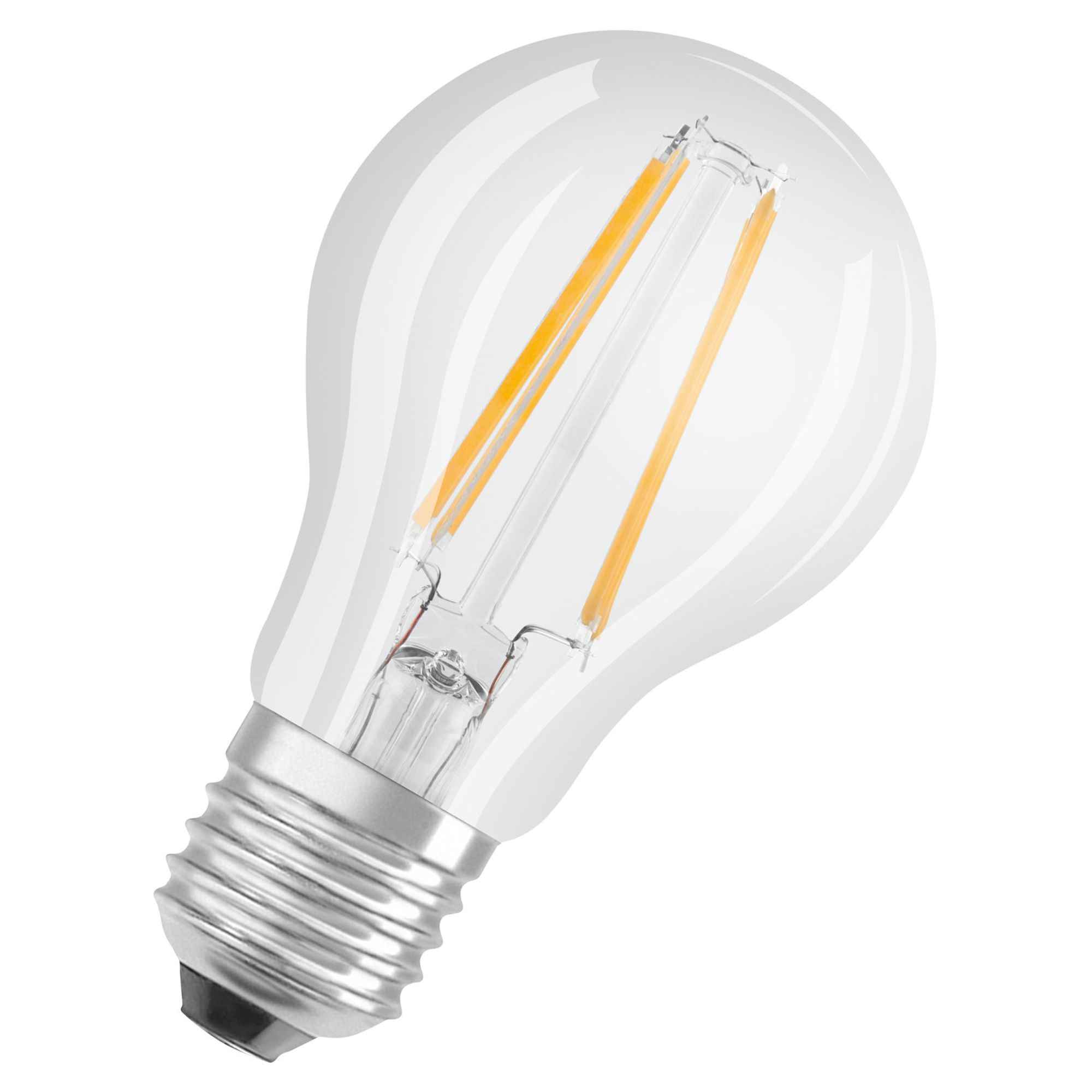 LEDVANCE Leuchtmittel BELLALUX CL A FILAMENT klar 60 6,5W/827 E27 M2