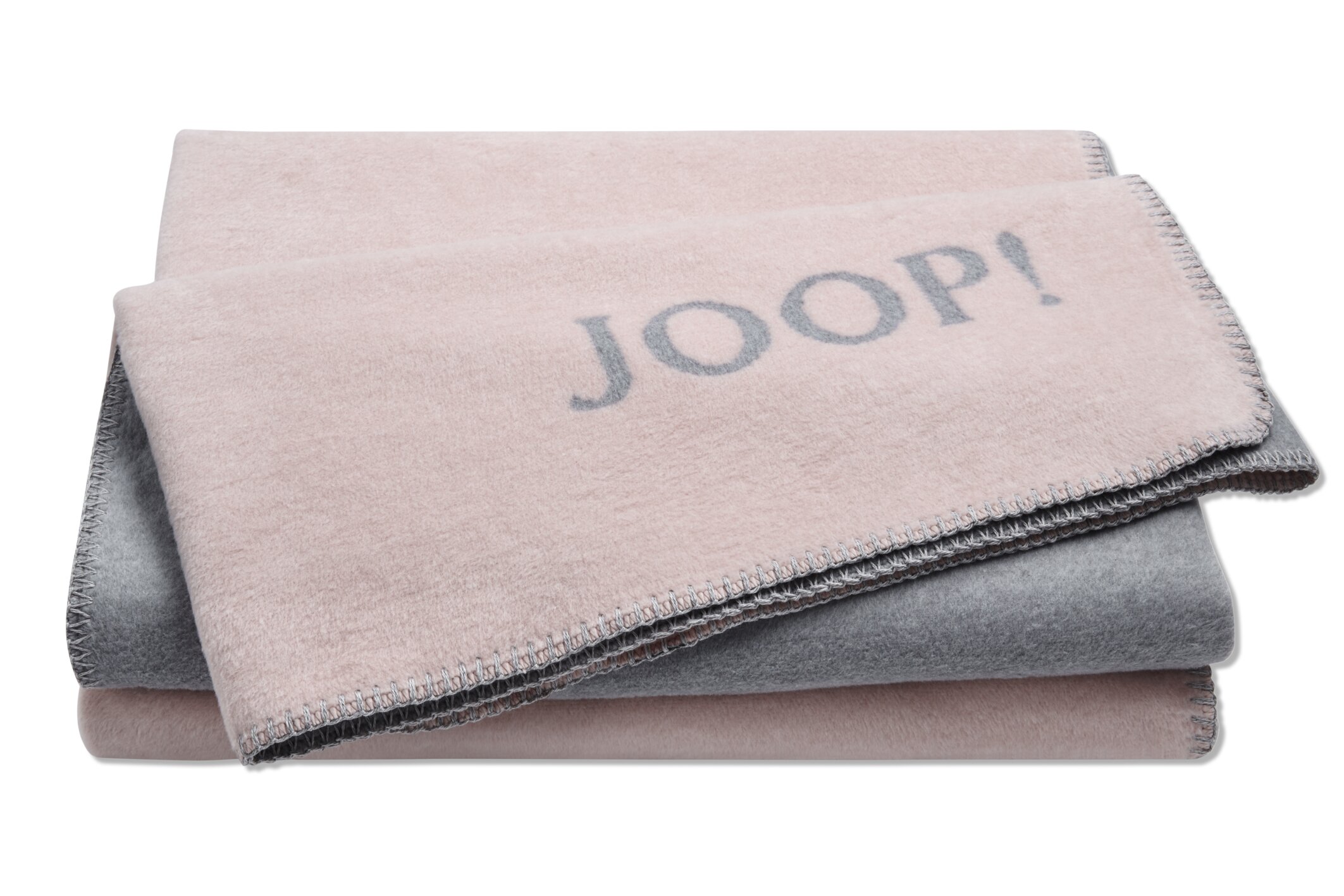 JOOP! Decke UDF ca. 150x200cm in Farbe Rosé-Stein