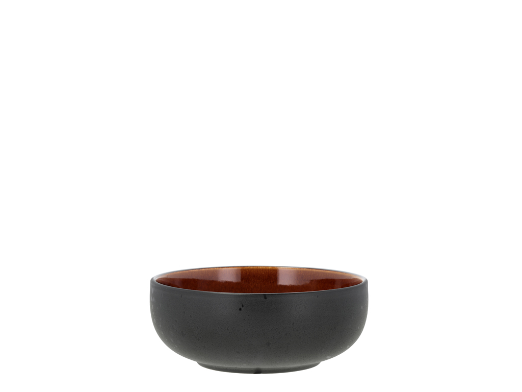 BITZ Poke-/Ramenschüssel 18 cm in Farbe schwarz/amber