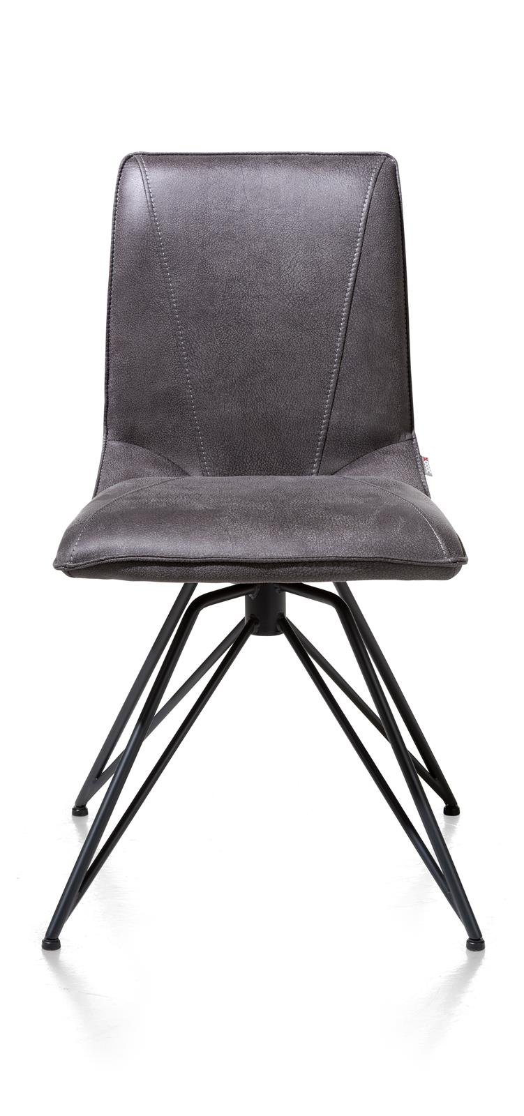 XOOON Stuhl Mac Stoff Schwarz XOOON Stuhl Mac in Stoff off-black
