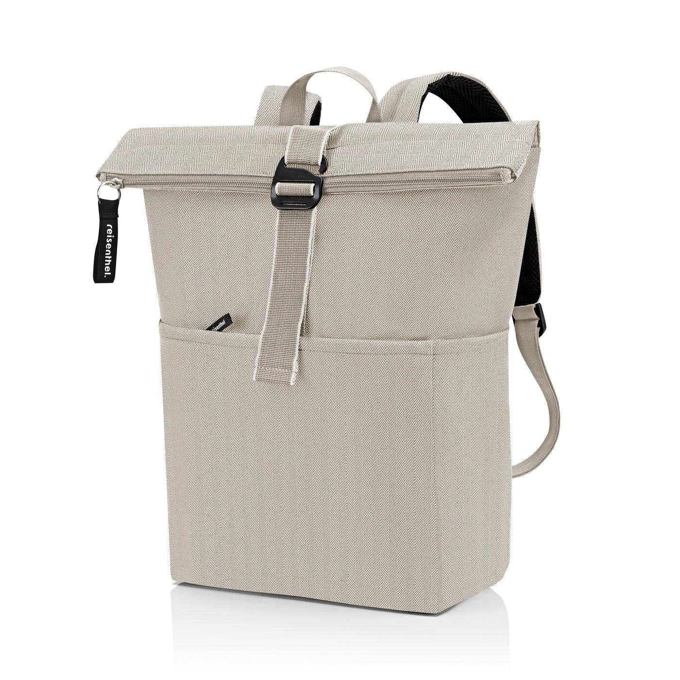 Reisenthel ROLLTOP BACKPACK in Farbe herringbone sand Reisenthel ROLLTOP BACKPACK in Farbe herringbone sand, Tasche, Zubehör, Handtasche, Tragetasche