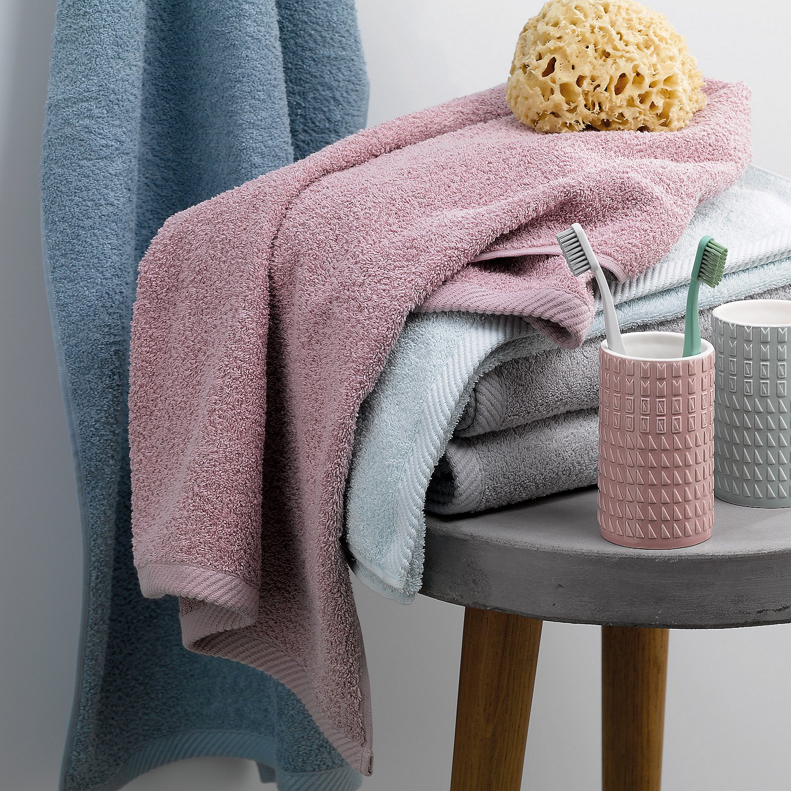 Kela Waschhandschuh LADESSA in Altrosa, Gerät, Werkzeug, Zahnbürste, Handtuch, Badetuch