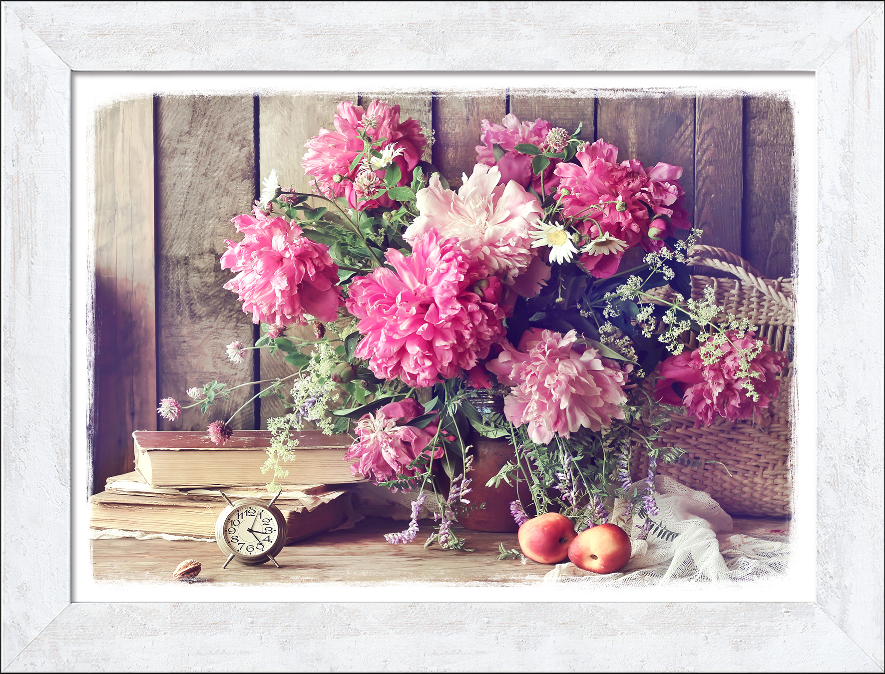 ProArt New Classic Wood 84x64cm Still life with peonies I