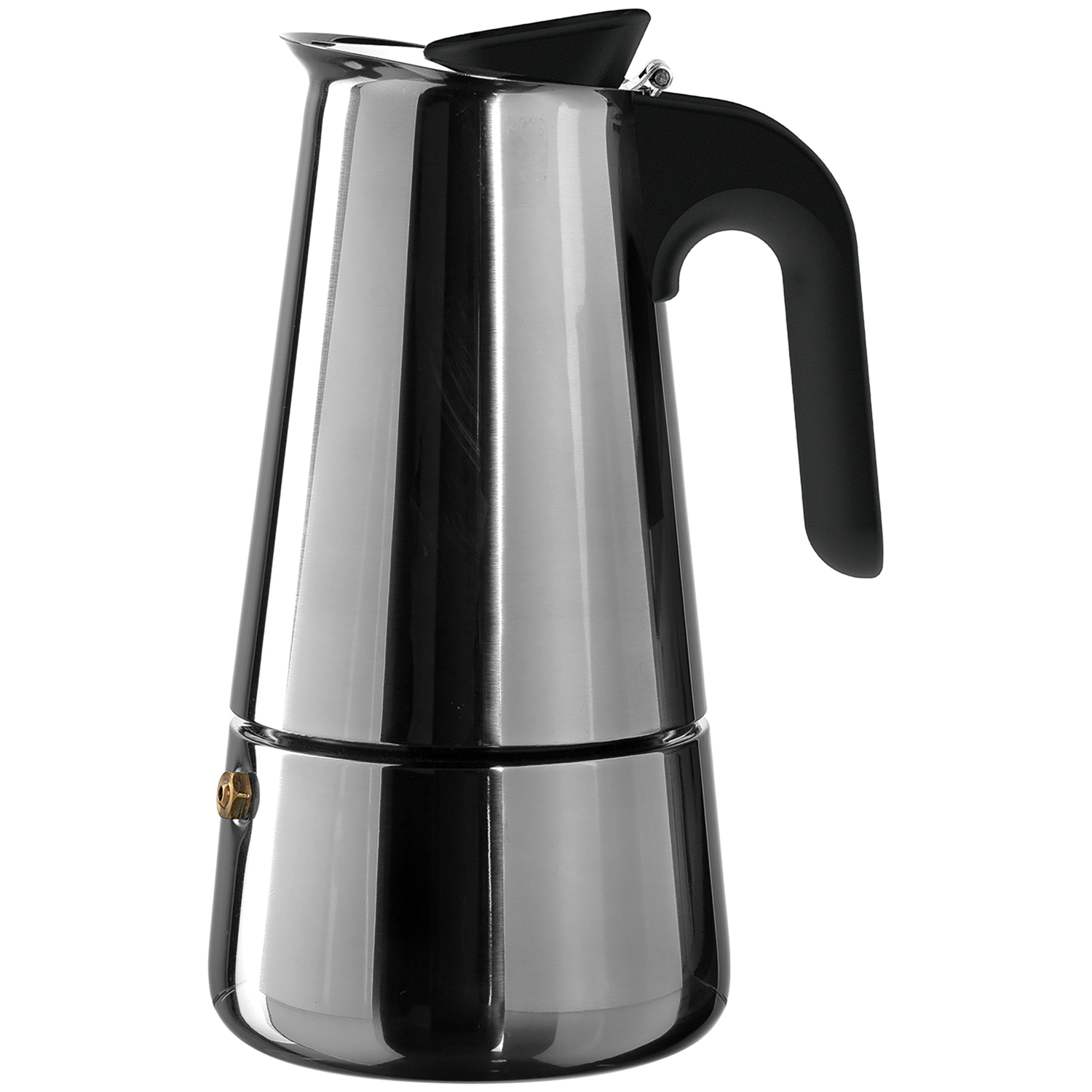 Leonardo Espressobereiter Caffè Per me in Farbe silber