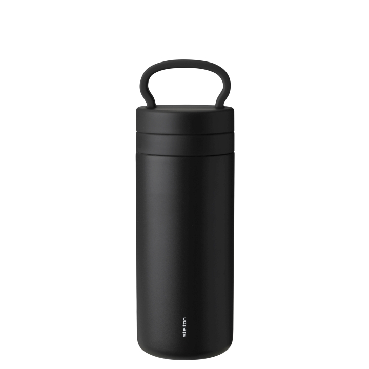 Stelton Thermobecher Tabi 0,4l in Farbe black
