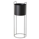 Boltze Pflanztopf Melanda 65 cm mittel MELANDA in Eisen schwarz