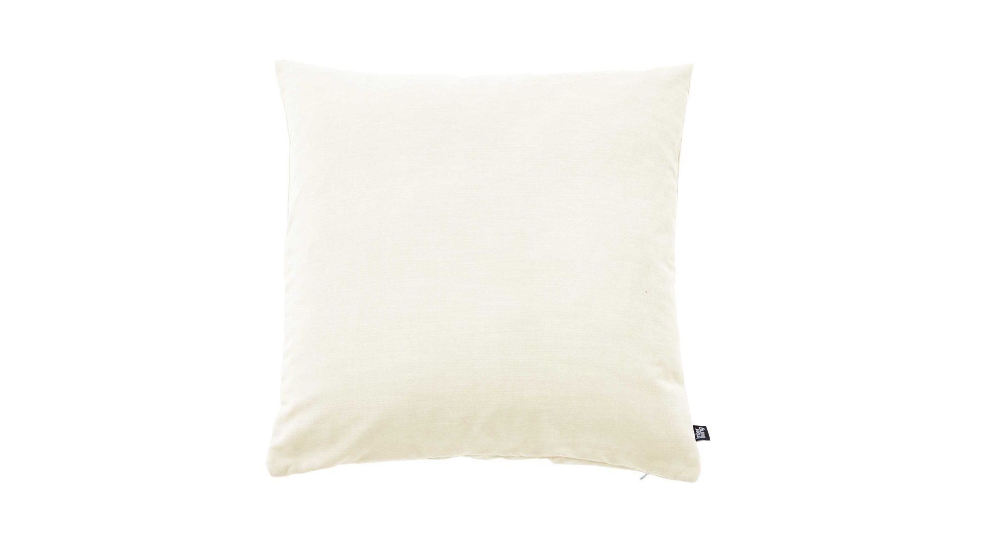 Interliving Kissenhülle IL-9105 ca. 50x50cm in Farbe creme