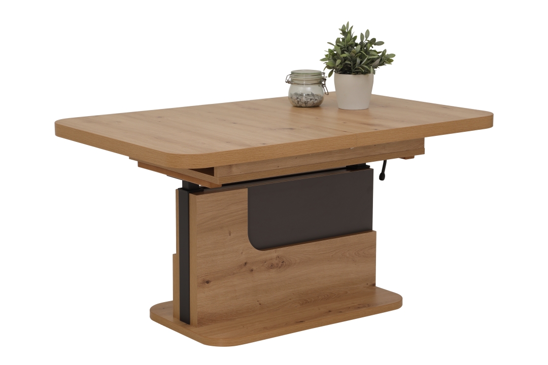 Hela Couchtisch HERBERT ca. 110 x 70 cm in Artisaneiche/anthrazit Hela Couchtisch HERBERT ca. 110 x 70 cm in Artisaneiche/anthrazit