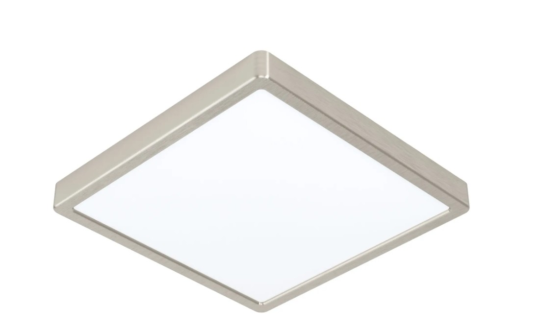 Eglo Leuchten Deckenleuchte in Farbe Silber, deckenleuchte, panelleuchte, deckenlampe, kunststoff, eckig